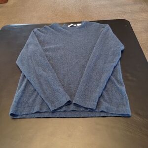 Autumn Cashmere Heather Blue Crewneck Sweater